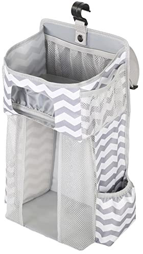 Gesuter Organizer per Culla da Appendere | Porta Pannolini per Organizzatore Scuola Materna Auto Culla e Fasciatoio