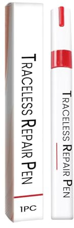 Lackstift Glänzend 20ml - Hohe Deckkraft Wasserdicht Schnell Trocken - Universal Reparatur Stift, Auto Farbmarker Lackstift für Reparatur von Steinschlag, Kratzern, Motorrädern, Alufelgen (1, Rot)