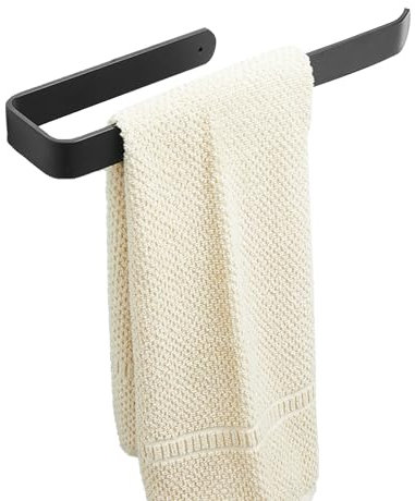 Support Serviette Mural, Porte-Serviettes Mural, Porte Serviette Salle de Bai, Convient pour Suspendre des Serviettes, des Parapluies, des Cintres, des Serviettes en Papier, Installation à Vis, 33cm