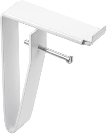 Merveille - Lot de 2 Supports Universel MI 12/22 pour Tablette Radiateur - Fixation sans Perçage - pour Étagère Radiateur de 12 à 22 cm de Large - Fabrication Française