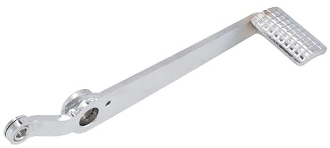 MZA Palanca de Freno de Pie UGR, Niquelada - Simson 125, RS125