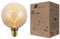 greenandco Vintage Design LED Lampe zur Stimmungsbeleuchtung | dimmbar | E27 G125 | 4,9W 200lm | gold | 1800K extra warmweiß | 320° | 230V | flimmerfrei