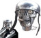 Totenkopf-Schaltknauf – Handgefertigter Totenkopf-Soldatengriff, Skelett-Schaltknauf | Teufelskopf, Auto-Schalthebel, gruseliger Skelett-Schalthebel, für die meisten Dekorationen