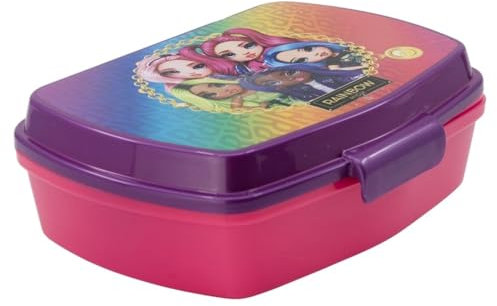 ALMACENESADAN; 5463; Confezione ritorno a scuola e regalo; composto da portapranziera-Sandwich rettangolare multicolore, prodotto riutilizzabile, senza BPA (Raimbow)