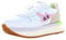 SUN68 Z35215 Sneakers Con Lacci In Tessuto/camoscio Da Donna BIANCO/ROSA 41