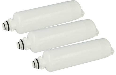 vhbw 3x Wasserfilter Filterkartusche Filter kompatibel mit Bosch KAG90AI20/12, KAG90, KAG90AI20R/12, KAG90AI20N/12, KAG93, KAG90AW204/11 Kühlschrank