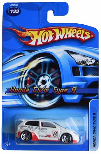 Hot Wheels Honda Civix Type R, White #133