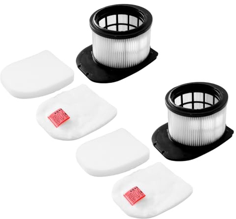 Washable Pre-Motor & Post-Motor Filters (2 Pack), Replacement Kit Compatible Filter Kit for Shark IZ400, IZ420, IZ400UK, IZ400UKT, IZ420UKT Vacuum Cleaners