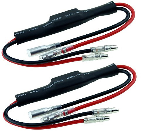 L & P Car Design B548-1 2 Stück Leistungswiderstand Lastwiderstand Widerstand für SMD LED Miniblinker Mini Blinker für richtige Blinkfrequenz 5watt 5w 29ohm 12V