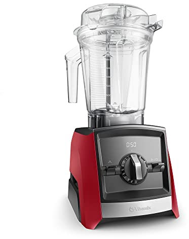 Vitamix Ascent 2500i Batidora Vaso, 1400 W, 2 litros, Libre BPA, Rojo