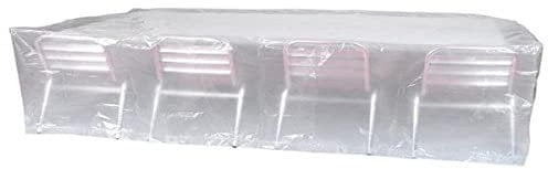 Ribiland - Schutzhülle ECO Platinium 90 g/m² 200 x 100 x H 80 cm für rechteckigen Tisch – PRH090200X101 Ribiland