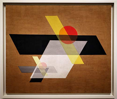 László Moholy Nagy Bauhaus Stil Geometrischer Druck Wandkunst Bauhaus Kunst Bauhaus Grafik Design Bauhaus Poster Bauhaus Druck braun (13 x 19)