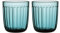 Iittala 1026950 Raami Wassergläser, Porzellan, seeblau