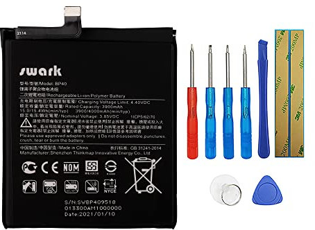 Swark Ersatz Akku BP40 Kompatibel mit Redmi K20 Pro Premium/Mi 9T Pro Ersatzbatterie with Werkzeugsatz