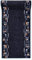 Mazovia rutschfest Teppich Läufer Flur - Modern Geometrische Muster Teppichläufer - Kurzflor Flurläufer für Vorzimmer, Schlafzimmer, Küche - ÖKO-TEX Zertifiziert - Meterware Grau - 67 x 800 cm