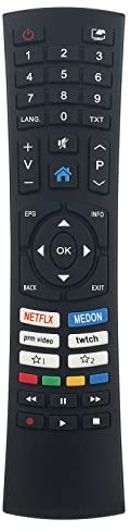 Neu RC4592 ErsatzFernbedienung - RC1828 TV Fernbedienung Ersatz für MEDION TV RC1828 RC4592 Remote Controller