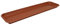 MePla Untersetzer Balcony Standard Länge 38 cm, Breite 15,8 cm, Terra, wetterfest aus UV-beständigem Kunststoff