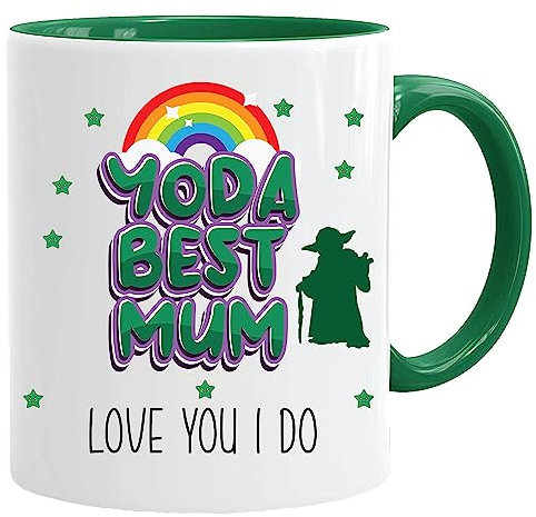 Mother's Day Gift Mug | Yoda Best Mum | Birthday Gift | Mother's Day | Original Gift Mum Birthday Mug Gift Ideas Women
