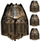 Lampenschirme, Halloween Lampen Schatten Cover 4pcs schwarzer Fledermaus Schädel Halloween Light Covers mit Quasten Spitzenlampenschatten Toper Fenstertür Mantel Schal für Halloween Party Dekor
