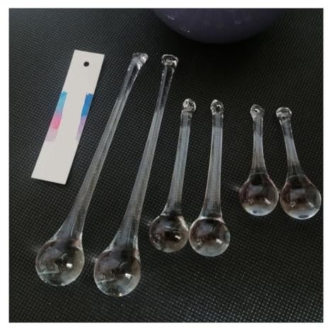 Kronleuchter Kristall Prismen Anhänger 2 Stücke 56/74/120mm Wassertropfen Regentropfen Kronleuchter Kristall Deckenleuchte Beleuchtung Anhänger Teil (Color : 120mmx19mm)