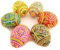 Ostern bemalte Eier Holz Ukrainisch Pysanky Pysanka Polnisch Pisanki Tschechische Kraslice, 6er Set