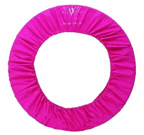 YMYGCC Anelli da Ginnastica Cerchio da Ginnastica Artistica Custodia Protettiva Cover Ginnastica Ritmica Cerchio Anello Appratus Accessorio Custodia da Cerchio (Material : Rose)