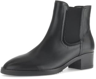 Gabor Damen Chelsea Boots, Frauen Stiefeletten,Best Fitting,Kurzstiefel,uebergangsschuhe,uebergangsstiefel,warm,schwarz (schwarz),41 EU / 7.5 UK