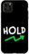 Hülle für iPhone 11 Pro Max Lustiges bullisches Liniendiagramm mit Aufschrift HOLD