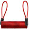 Cable recordatorio bloqueo - Cable de bloqueo de disco para todo tipo de candados, cable de seguridad de resorte de seguridad para disco de freno de bicicleta scooter, se puede utilizar con todo tipo