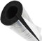 Selbstklebende Rohrisolierung Ø22mm 27mm 34mm 43mm 48mm 60mm 76mm 89mm 110mm 114mm Schaumstoff Schlauch Isolierung Rohr Dämmung(ID 60mm x T 20mm)