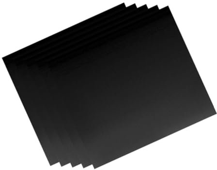 BESPORTBLE 5stücke Teiliges Hitzebeständiges Antihaftbeschichtetes Backmatten Glasfaserverstärktem Material Wiederverwendbar Und Leicht Zu Reinigen Als Ofenboden-Liner Für Grillgerichte