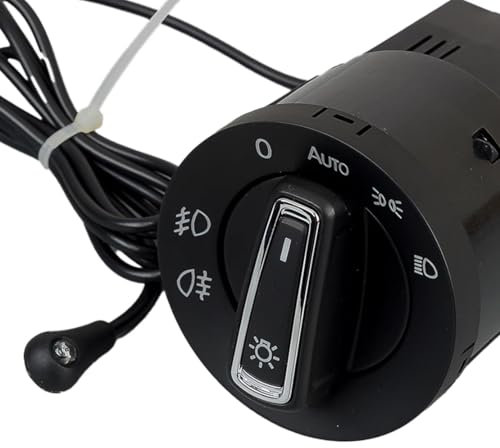 Lichtschalter Scheinwerfer Kompatibel Mit VW Für Polo III 6N2 1999 2000 2001 Autoscheinwerferschalter Lichtsensormodul Elektrische Scheinwerfer-Kopflampensteuerung 3BD941531A