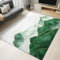 Generisch Teppich Schlafzimmer Aquarell China grüne Bergformen Erwachsener Kind Wohnzimmer Teppich rutschfeste Flauschiger Teppich Waschbar Flanell Teppiche 140 x 200cm