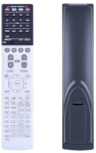 TCNOUMT Neue Ersatz RAV519 Fernbedienung Kompatibel mit Yamaha A/V Receiver RAV519-ZK06690 RX-A2040 RX-A3040 RXA2040 RXA3040