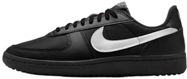 NIKE Field General Women's Trainers Sneakers Fashion Shoes Shoes FZ5593 (Black/Black/Metallic Silver 001) UK7.5 (EU42)