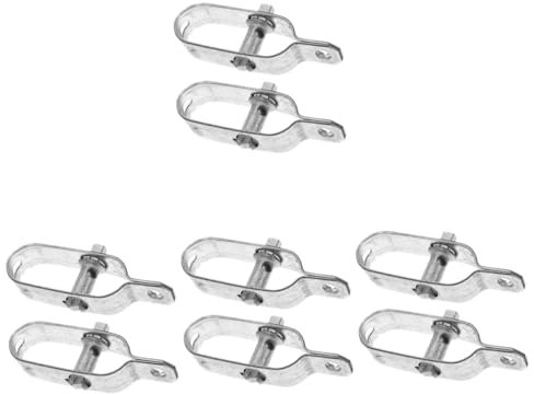 PRETYZOOM 4 Sätze Drahtseil Spanndraht Spannschloss Für Gartenzaun Robuste Stahlseilspannung Für Gewächshaus Hühnergehege 2 Stücke * 4