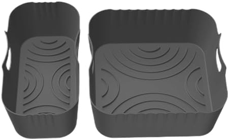 Silikon-Liner Für Heißluftfritteusenkorb Sichere Einlagen Dampfgarer Backen