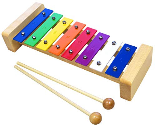 keepdrum KGS Pro Kinder Glockenspiel aus Holz