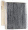 RIDEX Filtro abitacolo Filtro al carbone attivo 424I0030