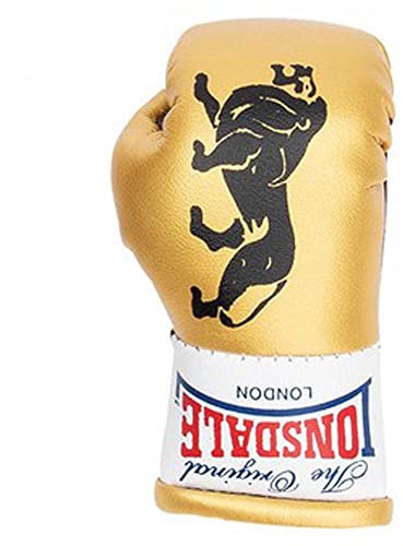 Lonsdale Women's Mini Boxing Gloves Werbeartikel, Gold, one Size