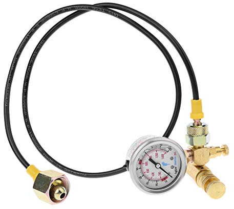 BIlinli Dispositif de kit de Charge de gaz Azote pour Soosan furukawa Marteau Brise-Roche hydraulique Manomètre Indicateur d'azote pour la Ligne de disjoncteur