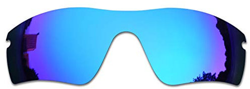 SOODASE For Oakley Radar Path Sunglasses Blue Polarized Replacement Lenses