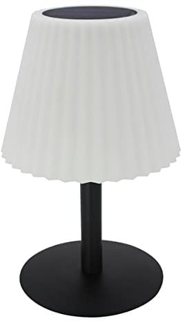 Solar Tischleuchte 2 in 1 H62cm LADY SPIKE BOUFFANT
