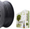 Bio PLA Filament 3D-Drucker PLA 1,75mm 1kg Spule Rolle (Schwarz)