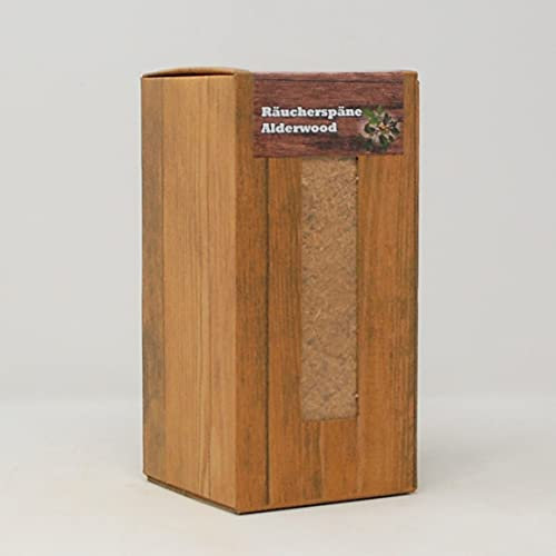 Landree Räucherspäne, Erle - 1,5L-Box, mittlere Körnung, Qualitätsgeprüft direkt vom Hersteller aus Schleswig-Holstein