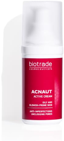 Acnaut Active Creme 30 ml Für Fettige Und Zu Akne Neigende Haut Beseitigt Komedonen Pickel Rötungen Irritationen Mattiert Die Haut Von Biotrade