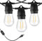 BRIMAX LED String Lights USB Powered 24.6FT, 2700K Warm White S14 1W LED Plastic Bulbs, Shatterproof, Dimmable Camping String Lights for Tents, Backyard, Xmas, Indoor or Outdoor Use