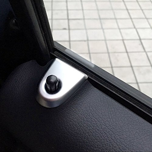 Autophoton Car Accessories for Vito W447 2014-2021 ABS Matte Interior Door Lock Pins Cover Trim 2pcs