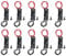 23A Battery Holder, 12V A23 Black Plastic Battery Case Holder with Black and Red Wire Leads (Pack of 10)