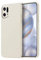 HONLEN Coque pour Oppo Find X5 Protection Étui, (6.55 inches) Liquide TPU Silicone Case Anti Rayures Ultra Mince Souple Cover en Silicone Blanc Antique